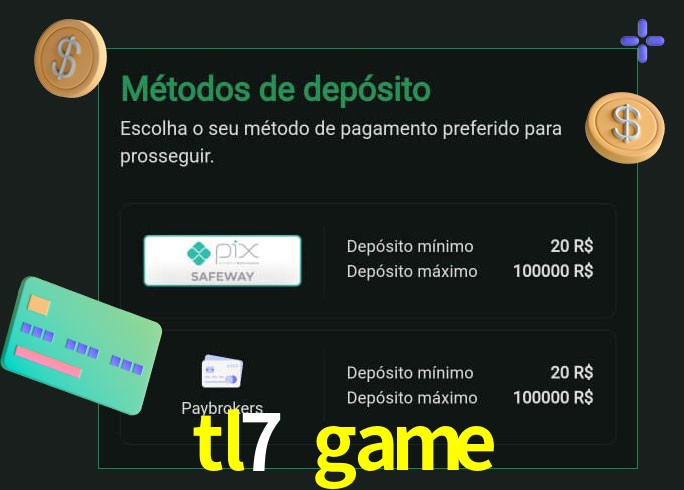 O cassino tl7 game oferece uma grande variedade de métodos de pagamento